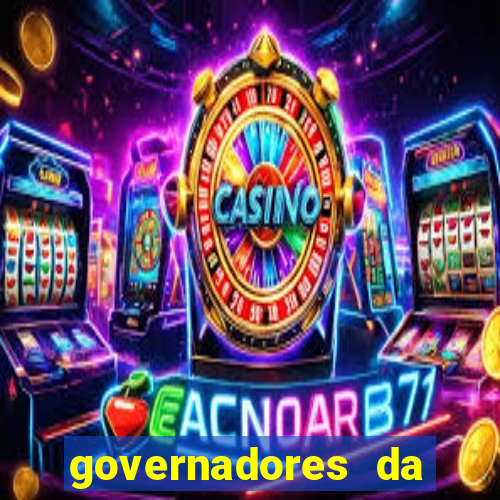 governadores da bahia por ano